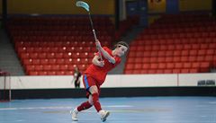 Talentovaný florbalista Filip Forman.