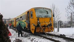 U Vodňan se srazily vlaky. Starší žena zemřela, deset raněných