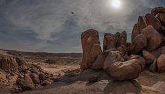 Magická krajina �skalních m�st� p�i západním okraji poho�í Sabaloka.