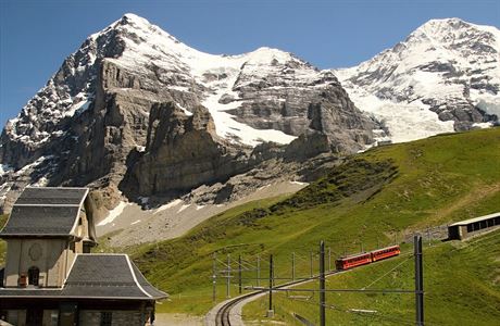 Pohodov turistika v srdci vcarska