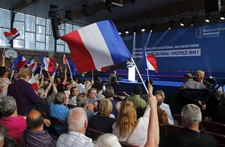 Francouzsk volby do EP vyhrlo krajn pravicov Nrodn sdruen Marine Le...