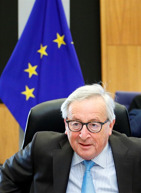 Konící pedseda Evropské komise Jean-Claude Juncker.