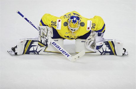 Branká védska Henrik Lundqvist.