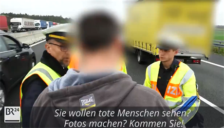 Český řidič dodávky dostal od německé policie lekci a vysokou pokutu za to, že...