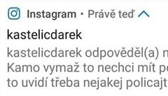 Komentá chlapce, který na instagramu vystupuje pod jménem Darek Kastelic u...