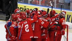 Ruští hokejisté se radují z bronzových medailí. | na serveru Lidovky.cz | aktuální zprávy