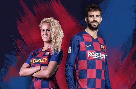Nové dresy fotbalové Barcelony