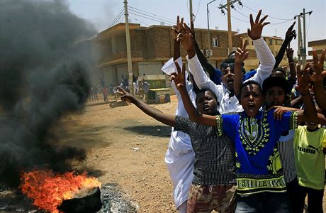 Demonstrace v súdánském Chartúmu 