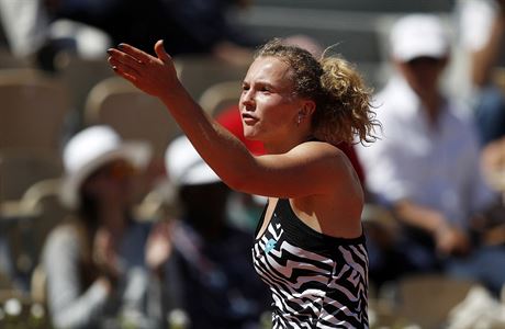 Kateina Siniaková uhrála v osmifinále jen est gem.