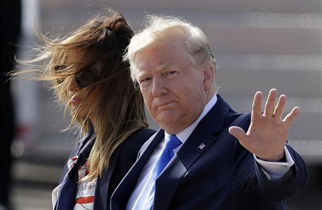 Donald Trump s manelkou Melanií
