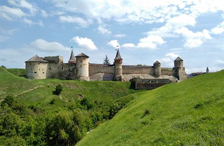 Vhled na hrad v Kamenci Podolskm.