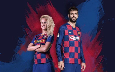 Nové dresy fotbalové Barcelony