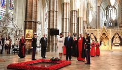 Americký prezident Donald Trump a první dáma Melania Trump nav�tívili b�hem...