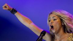 Shakira: Kolumbijka s hvzdou na chodnku slvy