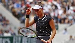 Markéta Vondrouová ve finále French Open