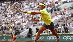 Forhendový útok Rafaela Nadala