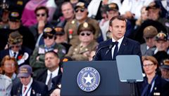 Emmanuel Macron zmínil i eskoslovenské vojáky.