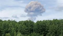 Exploze v závod na výrobu trhavin ve mst Dzerinsk v centrální ásti Ruska.