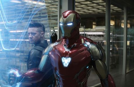 Tony Stark/ Iron Man (Robert Downey Jr.). Snímek Avengers: Endgame (2019)....