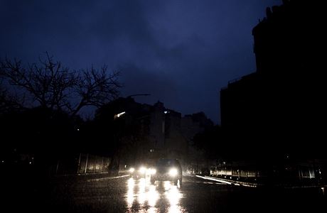 Blackout zashl Buenos Aires.