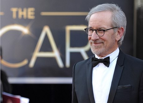 Režisér Steven Spielberg na  udělování Oscarů.