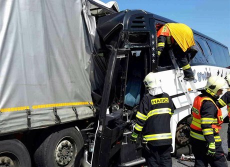 Nehoda autobusu u Litovle.