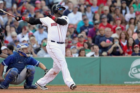 Baseballista bostonských Red Sox David Ortiz.