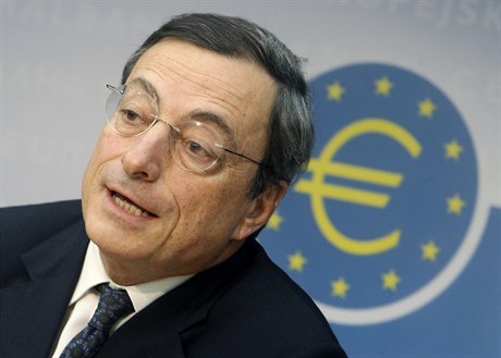 Prezident Evropské centrální banky Mario Draghi