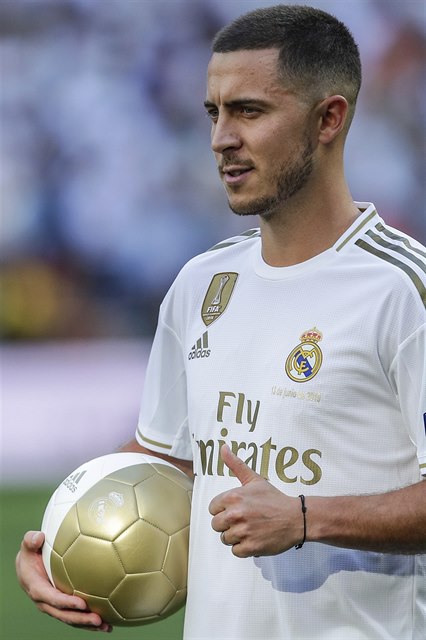 Eden Hazard se v dresu Realu blýskl prvním gólem.