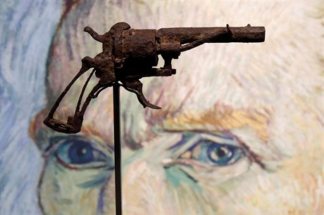 Torzo revolveru Lefaucheux, který Vincent Van Gogh zřejmě použil k ukončení...