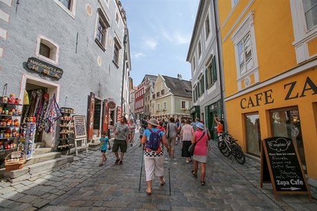 V eském Krumlov je jindy v lét ivo, letos je osud msta nejistý.