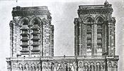 1840. Notre-Dame ped rekonstrukc.
