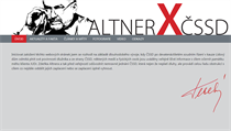 Webov iniciativa prvnka Veselho na podporu Altnera ve sporu s SSD.