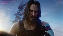 Keanu Reeves jako Johnny Silverhand. Johnny hlavnmu hrdinovi pome postavit...