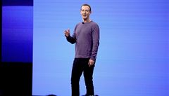 FILE - In this April 30, 2019, file photo, Facebook CEO Mark Zuckerberg makes...