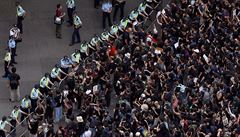 Demonstrace v Hongkongu se podle éfa americké diplomacie Mikea Pompea mají...