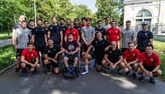 Sparťanský A-tým pomůže svou účastí na běhu Sparťanská pětka k novému vozíku...