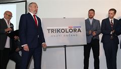 Václav Klaus ml. představil hnutí Trikolóra.