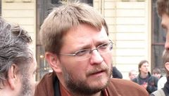 Novinář Michal Semín.