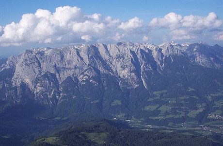 Pohoí Tennengebirge se nachází v Rakousku.