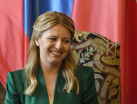 Slovenská prezidentka Zuzana aputová.