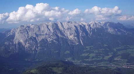 Pohoí Tennengebirge se nachází v Rakousku.