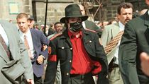 Michael Jackson v Praze v roce 1996