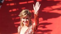 Here�ka Jitka Schneiderov� p�ijela na slavnostn� zah�jen�.