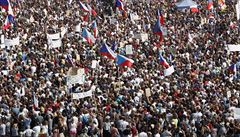 Demonstrace na Letné by mohla být nejvtí od roku 1989. Dosud drí zejm...