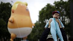 Baby Trump se stal symbolem protest proti americkému prezidentovi.