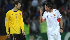 Fotbalisté reprezentace Petr Čech (vlevo) a Zdeněk Grygera. | na serveru Lidovky.cz | aktuální zprávy