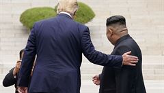 Severokorejský vdce ekl, e Trumpova krátká návtva v KLDR zlepí vztahy....
