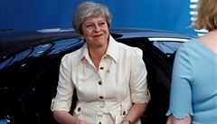 Britská premiérka Theresa Mayová také dorazila na summit EU v Bruselu.