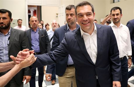 eck premir Tsipras po eckch parlamentnch volbch.